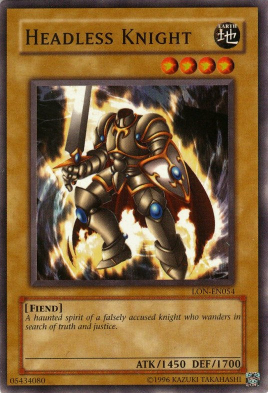 Headless Knight [LON-EN054] Common - Yu-Gi-Oh! - Card Brawlers | Quebec | Canada |