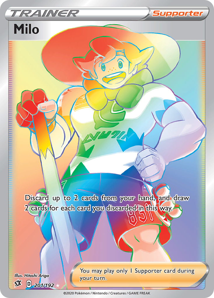 Milo (201/192) [Sword & Shield: Rebel Clash] - Pokémon - Card Brawlers | Quebec | Canada |