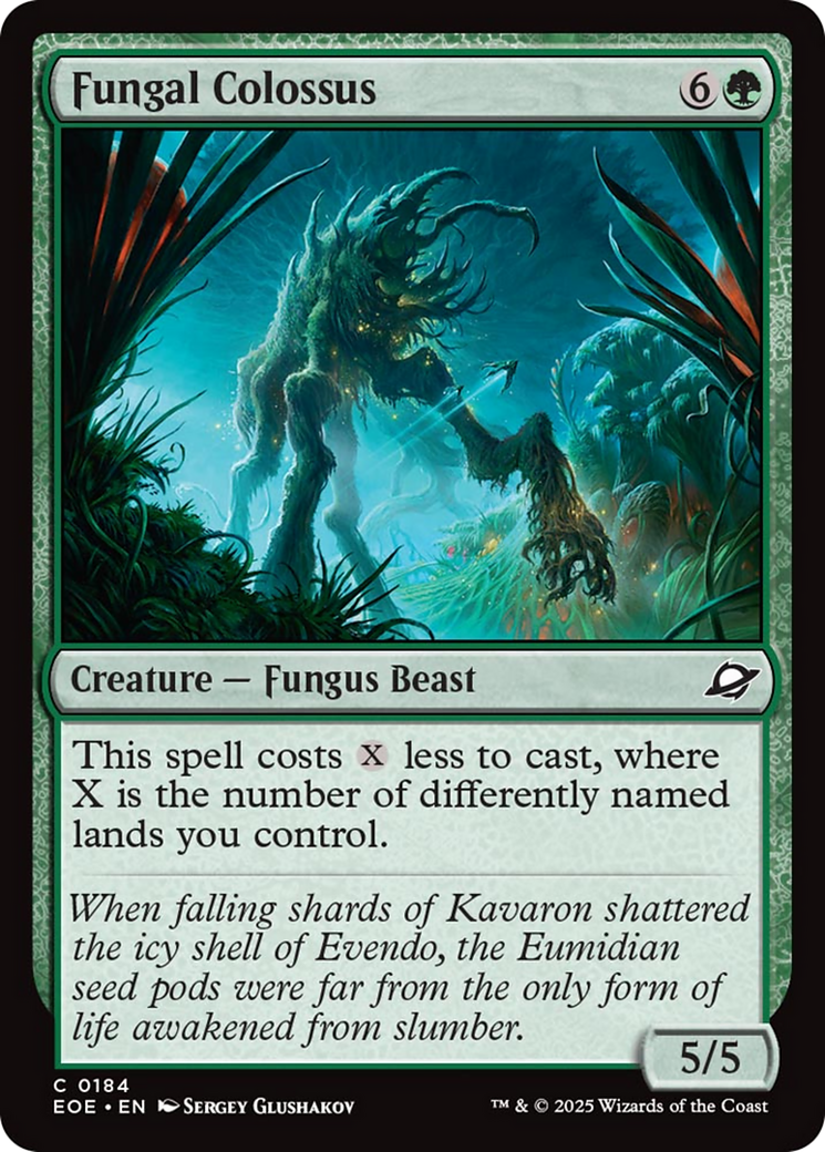 Fungal Colossus [Edge of Eternities] - Magic: The Gathering - Card Brawlers | Quebec | Canada |