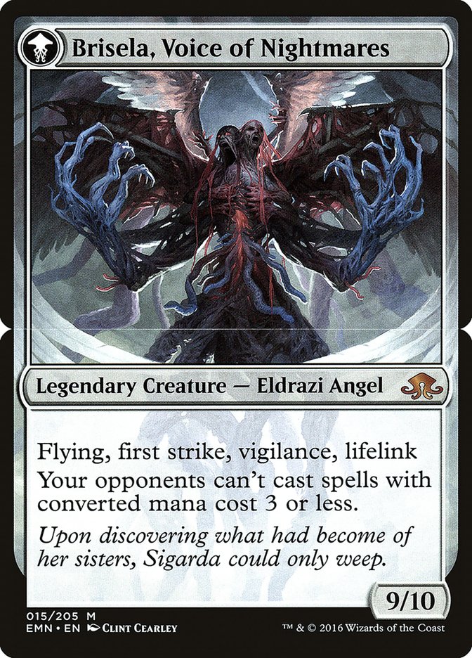 Brisela, Voice of Nightmares [Eldritch Moon Prerelease Promos] - Magic: The Gathering - Card Brawlers | Quebec | Canada |