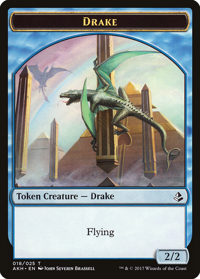 Anointer Priest // Drake Double-Sided Token [Amonkhet Tokens] - Magic: The Gathering - Card Brawlers | Quebec | Canada |
