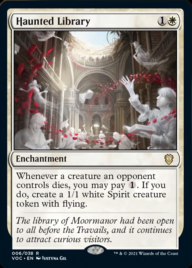 Haunted Library [Innistrad: Crimson Vow Commander] - Magic: The Gathering - Card Brawlers | Quebec | Canada |