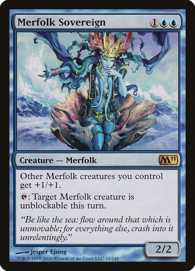Merfolk Sovereign [Magic 2011] - Magic: The Gathering - Card Brawlers | Quebec | Canada |
