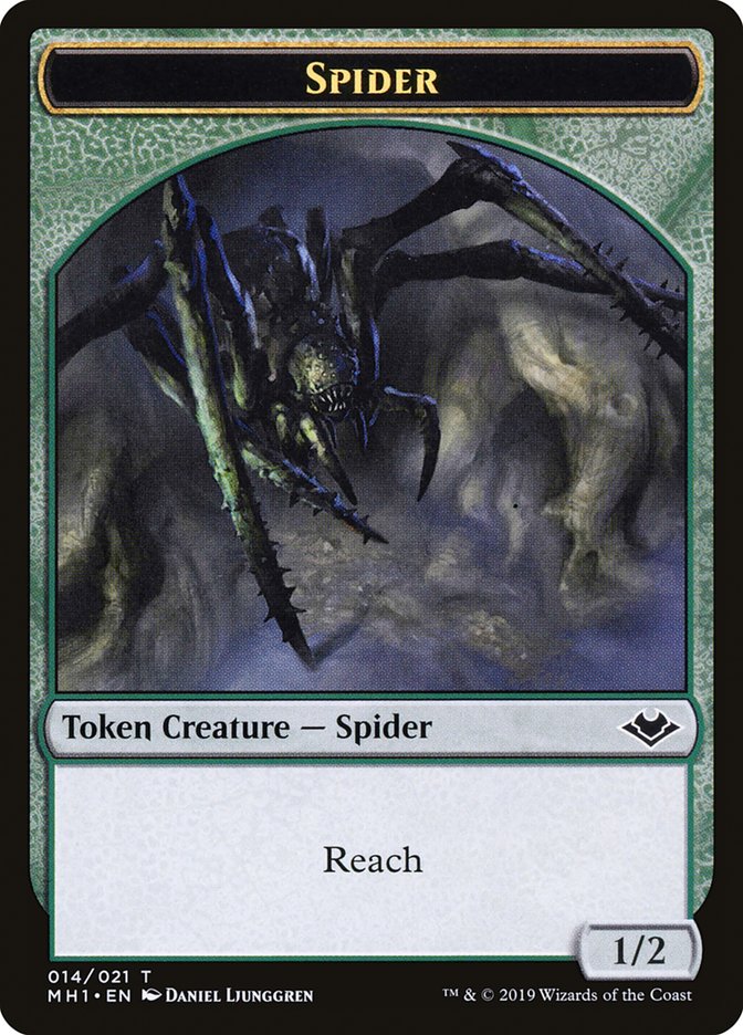 Zombie (007) // Spider (014) Double-Sided Token [Modern Horizons Tokens] - Magic: The Gathering - Card Brawlers | Quebec | Canada |