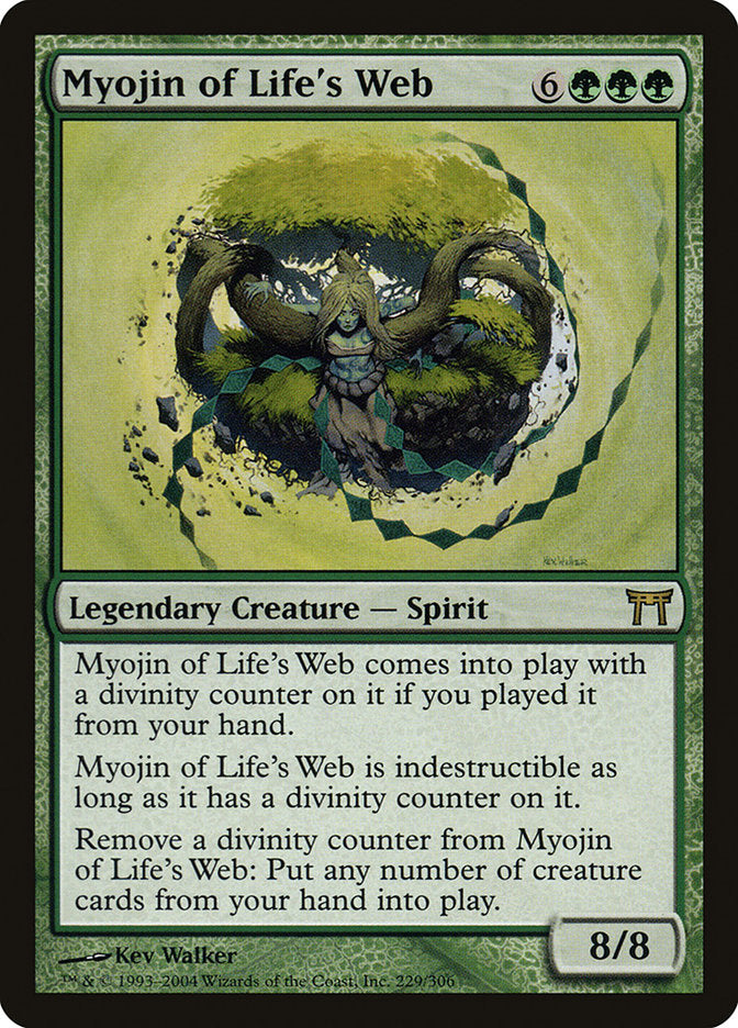 Myojin of Life's Web [Champions of Kamigawa] - Magic: The Gathering - Card Brawlers | Quebec | Canada |
