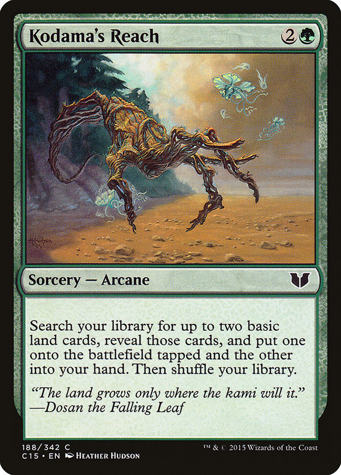 Kodama's Reach [Commander 2015] - Magic: The Gathering - Card Brawlers | Quebec | Canada |