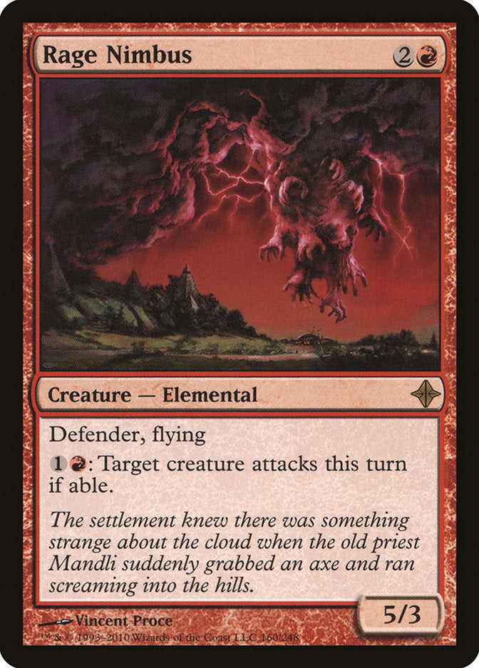 Rage Nimbus [Rise of the Eldrazi] - Magic: The Gathering - Card Brawlers | Quebec | Canada |