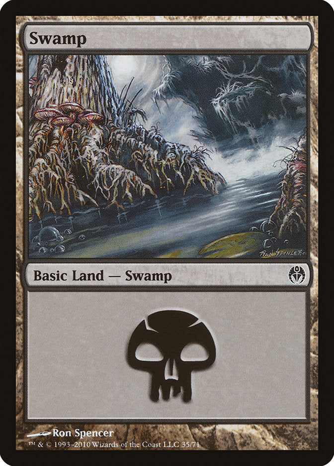 Swamp (35) [Duel Decks: Phyrexia vs. the Coalition] - Magic: The Gathering - Card Brawlers | Quebec | Canada |