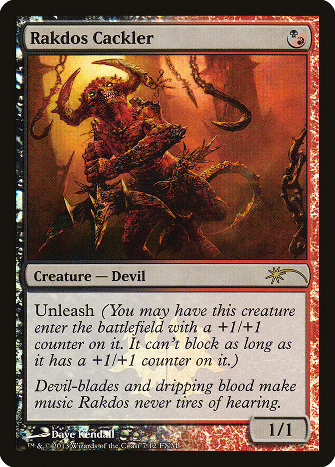 Rakdos Cackler [Friday Night Magic 2013] - Magic: The Gathering - Card Brawlers | Quebec | Canada |