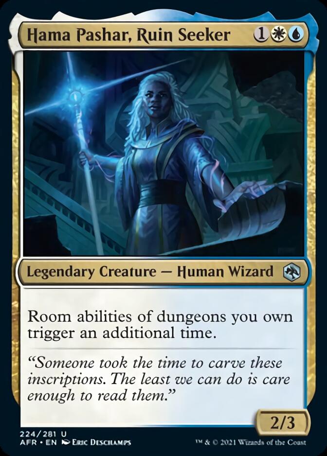 Hama Pashar, Ruin Seeker [Dungeons & Dragons: Adventures in the Forgotten Realms] - Magic: The Gathering - Card Brawlers | Quebec | Canada |