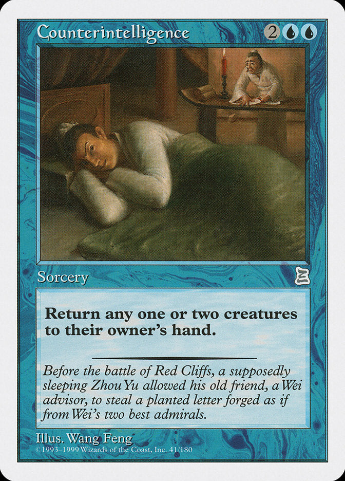Counterintelligence [Portal Three Kingdoms] - Magic: The Gathering - Card Brawlers | Quebec | Canada |
