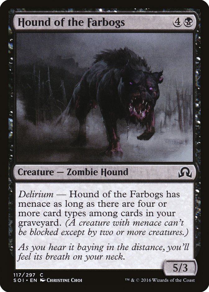 Hound of the Farbogs [Shadows over Innistrad] - Magic: The Gathering - Card Brawlers | Quebec | Canada |
