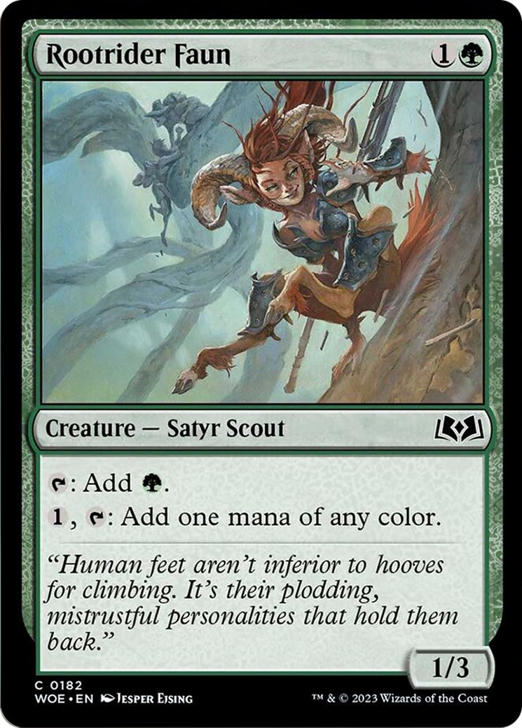 Rootrider Faun [Wilds of Eldraine] - Magic: The Gathering - Card Brawlers | Quebec | Canada |