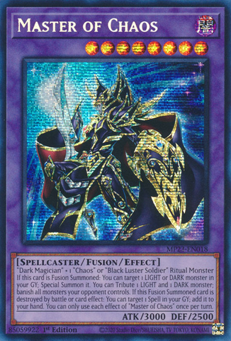 Maître du Chaos [MP23-EN018] Prismatique Secret Rare 