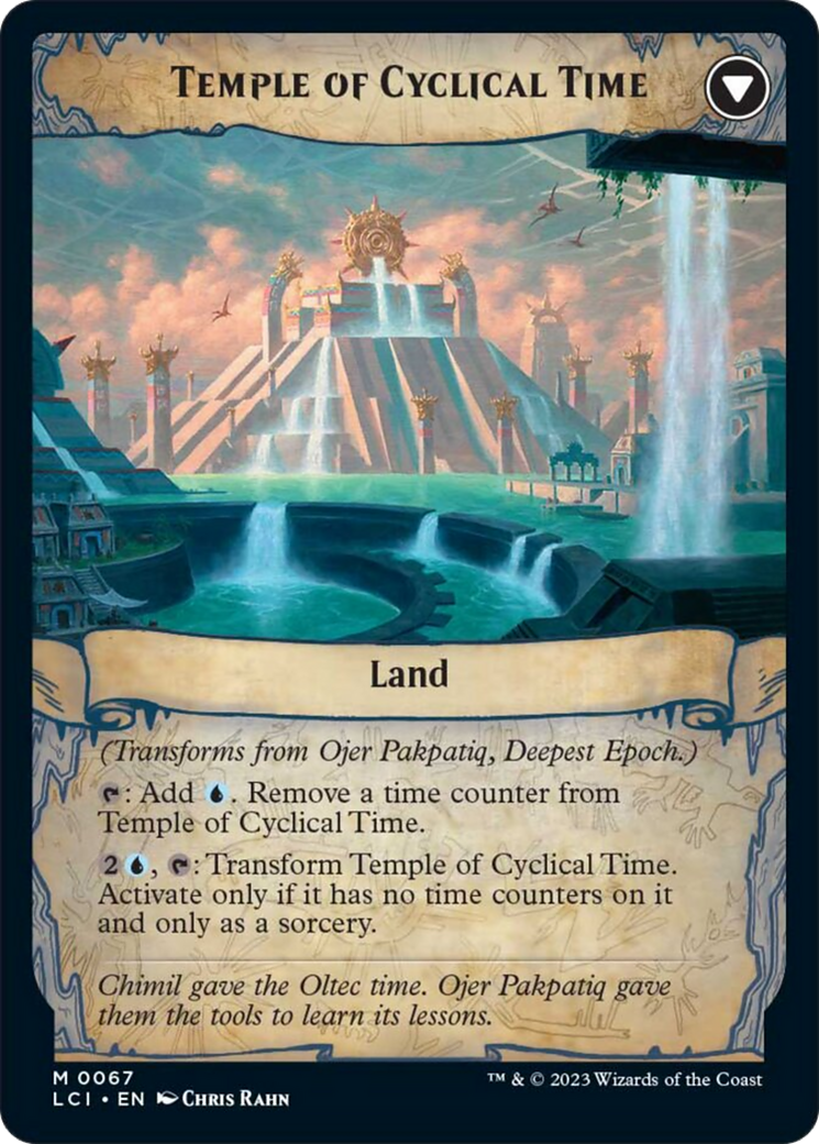 Ojer Pakpatiq, Deepest Epoch // Temple of Cyclical Time [The Lost Caverns of Ixalan] - Magic: The Gathering - Card Brawlers | Quebec | Canada |