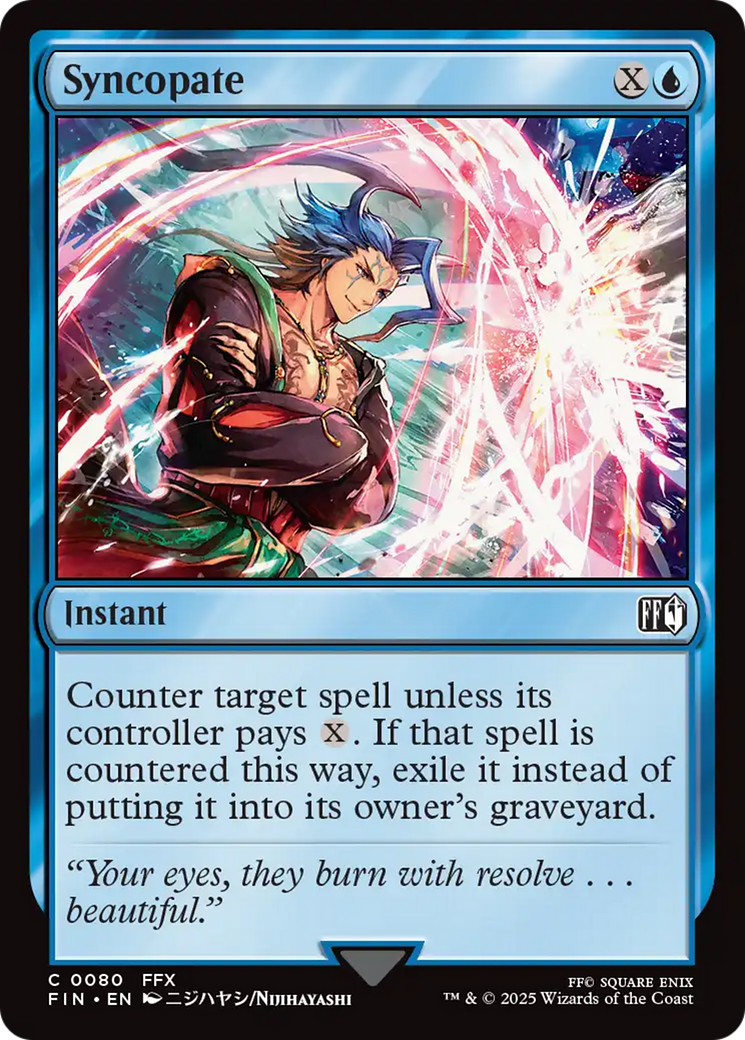 Syncopate [FINAL FANTASY] - Magic: The Gathering - Card Brawlers | Quebec | Canada |