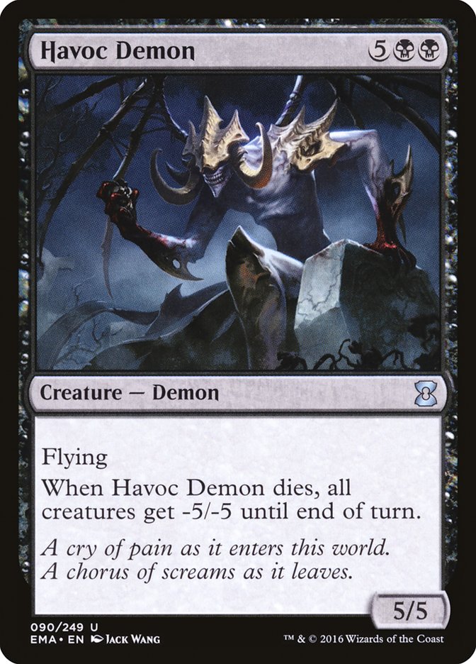 Havoc Demon [Eternal Masters] - Magic: The Gathering - Card Brawlers | Quebec | Canada |