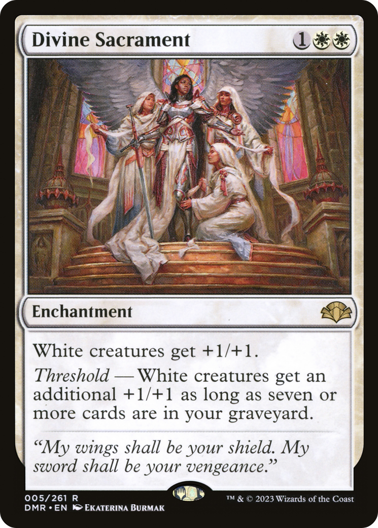 Divine Sacrament [Dominaria Remastered] - Magic: The Gathering - Card Brawlers | Quebec | Canada |