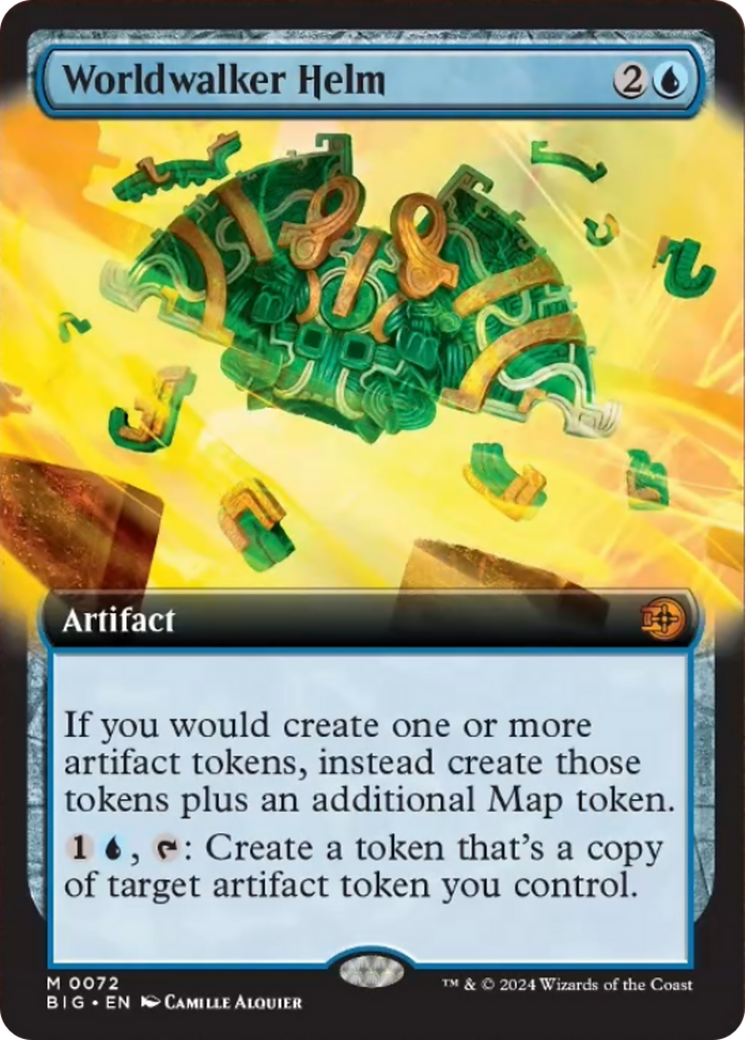 Worldwalker Helm (Extended Art) [Outlaws of Thunder Junction: The Big Score] - Magic: The Gathering - Card Brawlers | Quebec | Canada |