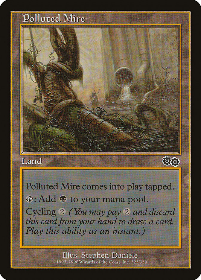 Polluted Mire [Urza's Saga] - Magic: The Gathering - Card Brawlers | Quebec | Canada |