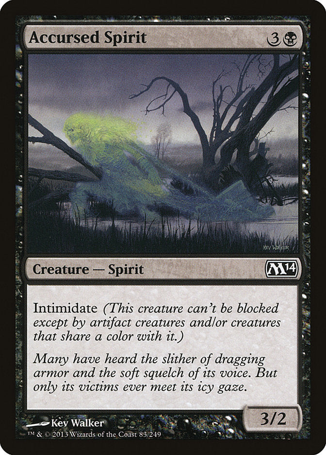 Accursed Spirit [Magic 2014] - Magic: The Gathering - Card Brawlers | Quebec | Canada |