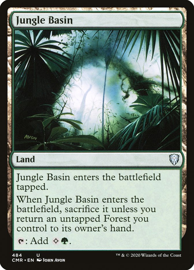 Jungle Basin [Commander Legends] - Magic: The Gathering - Card Brawlers | Quebec | Canada |