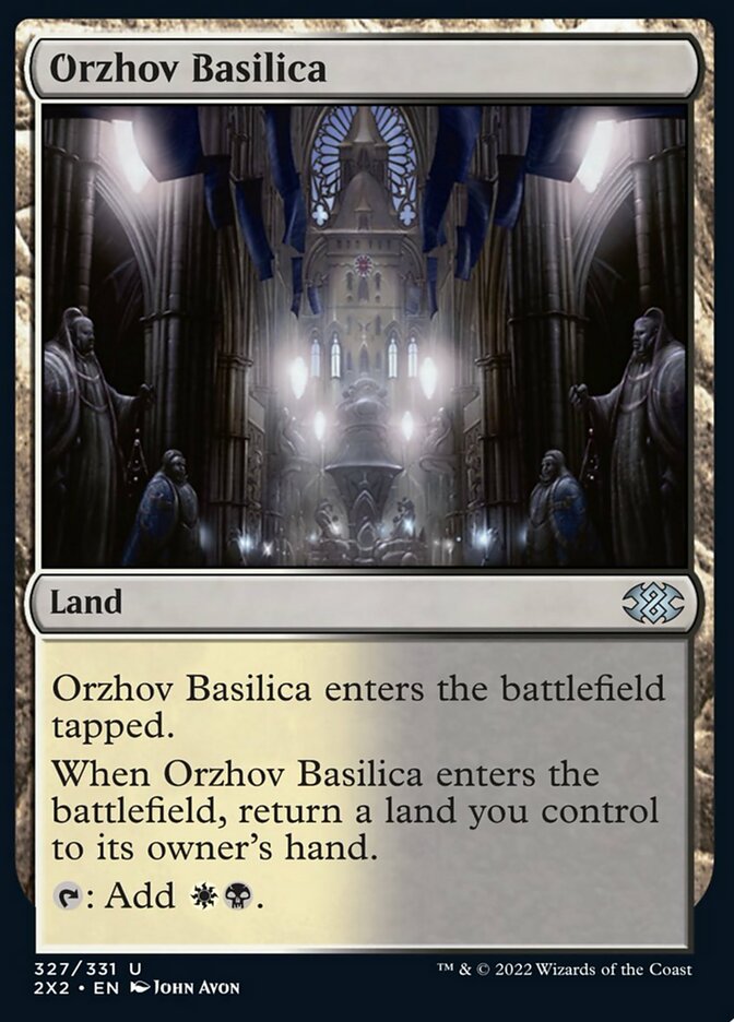 Orzhov Basilica [Double Masters 2022] - Magic: The Gathering - Card Brawlers | Quebec | Canada |