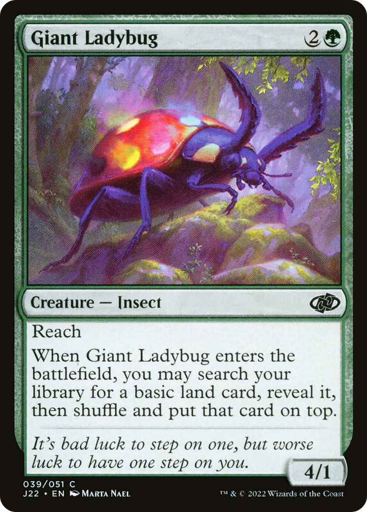 Giant Ladybug [Jumpstart 2022] - Magic: The Gathering - Card Brawlers | Quebec | Canada |