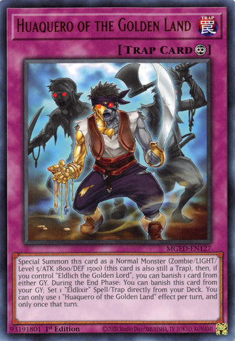 Huaquero of the Golden Land [MGED-EN127] Rare - Yu-Gi-Oh! - Card Brawlers | Quebec | Canada |