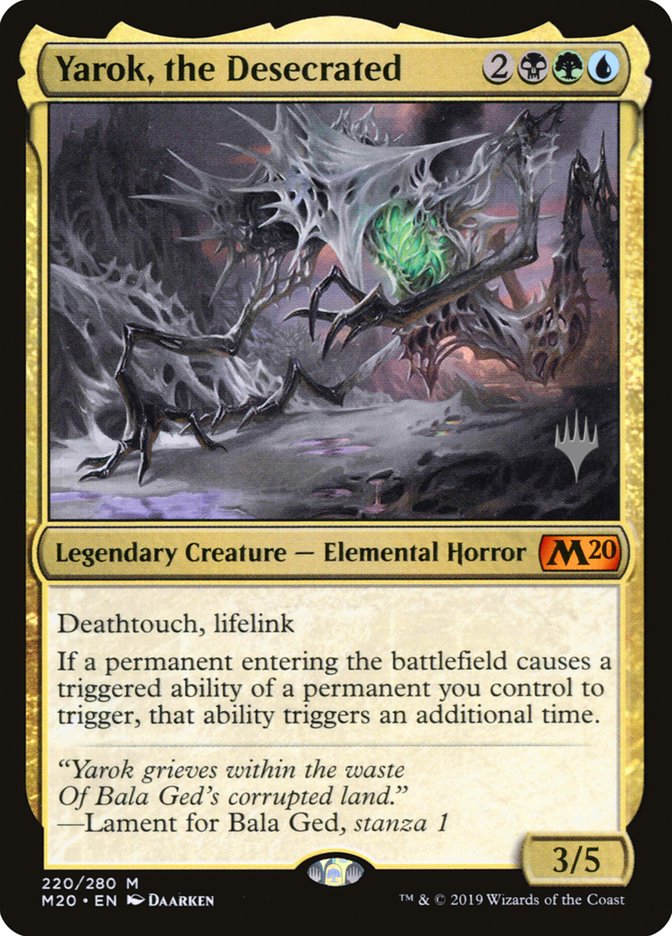 Yarok, the Desecrated (Promo Pack) [Core Set 2020 Promos] - Magic: The Gathering - Card Brawlers | Quebec | Canada |
