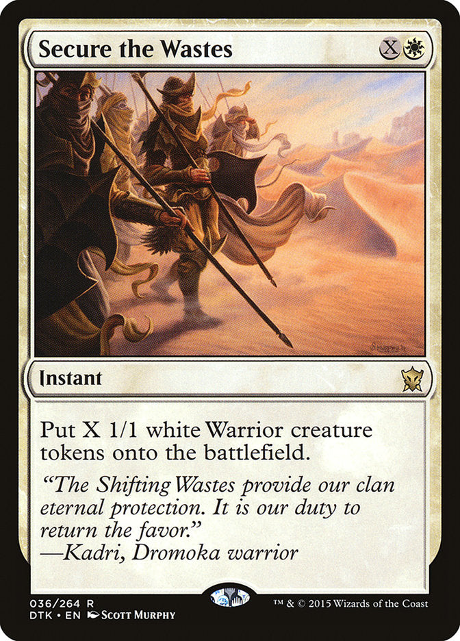 Secure the Wastes [Dragons of Tarkir] - Magic: The Gathering - Card Brawlers | Quebec | Canada |