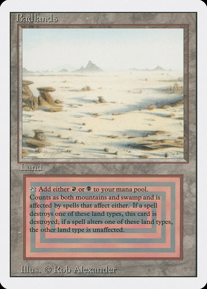 Badlands [Revised Edition] - Magic: The Gathering - Card Brawlers | Quebec | Canada |