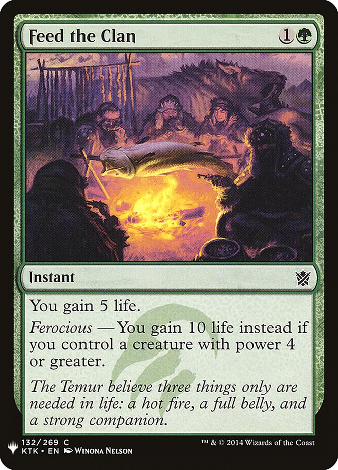 Feed the Clan [Mystery Booster] - Magic: The Gathering - Card Brawlers | Quebec | Canada |