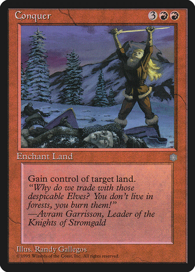 Conquer [Ice Age] - Magic: The Gathering - Card Brawlers | Quebec | Canada |
