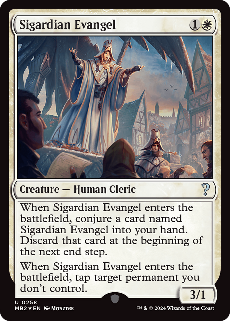 Sigardian Evangel [Mystery Booster 2] - Magic: The Gathering - Card Brawlers | Quebec | Canada |