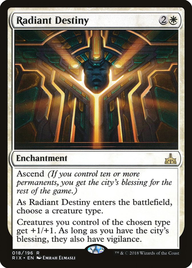 Radiant Destiny [Rivals of Ixalan] - Magic: The Gathering - Card Brawlers | Quebec | Canada |