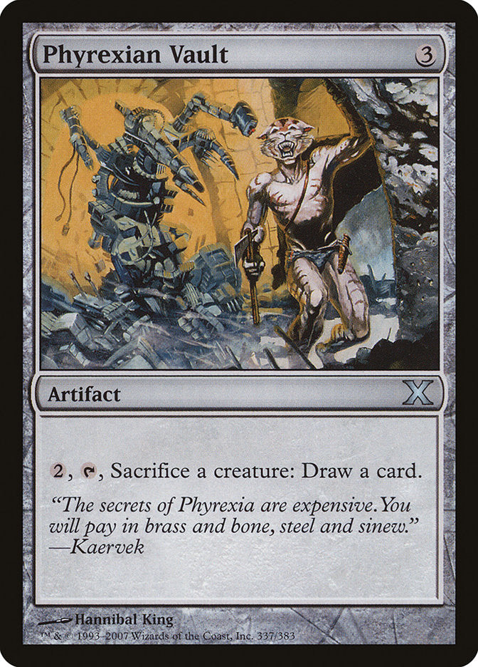 Phyrexian Vault [Tenth Edition] - Magic: The Gathering - Card Brawlers | Quebec | Canada |