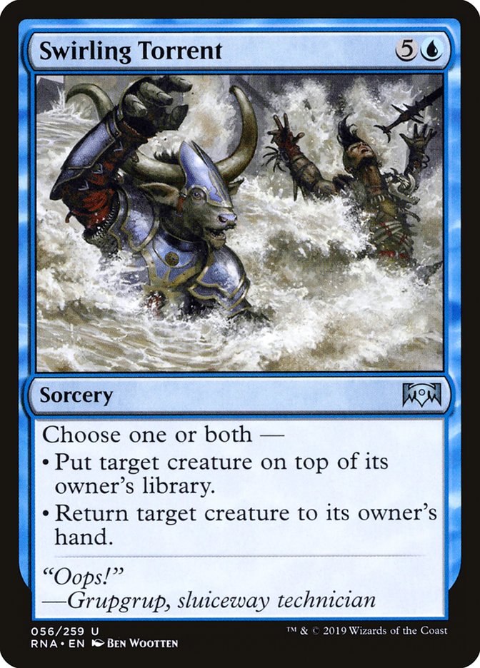Swirling Torrent [Ravnica Allegiance] - Magic: The Gathering - Card Brawlers | Quebec | Canada |
