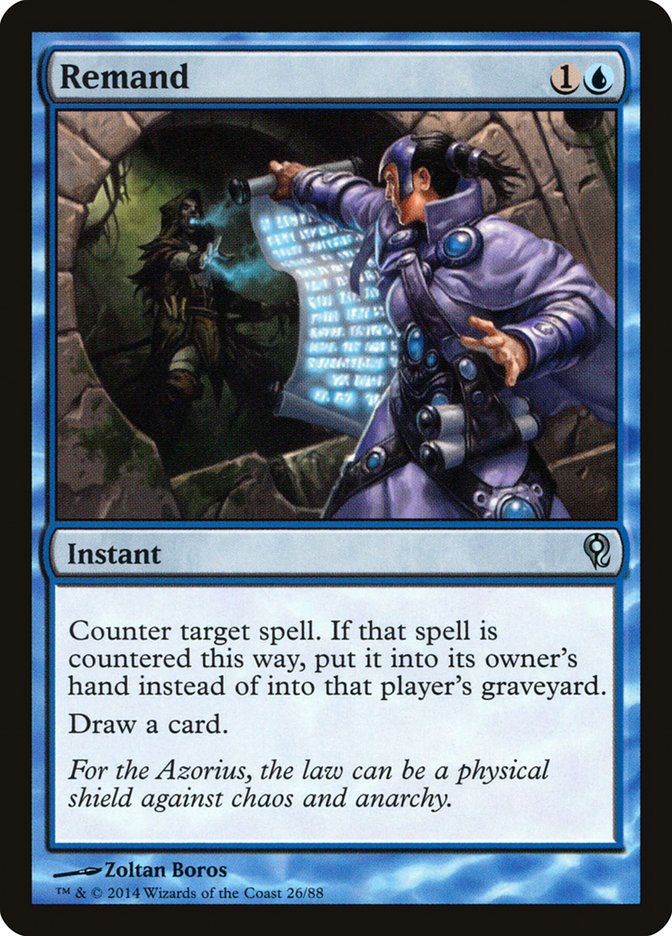 Remand [Duel Decks: Jace vs. Vraska] - Magic: The Gathering - Card Brawlers | Quebec | Canada |
