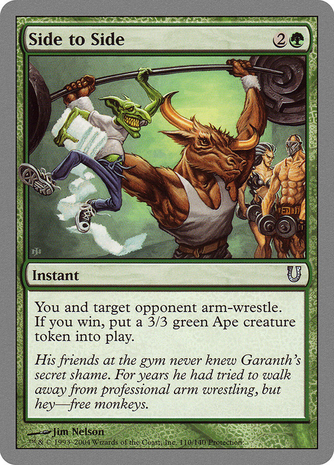 Side to Side [Unhinged] - Magic: The Gathering - Card Brawlers | Quebec | Canada |