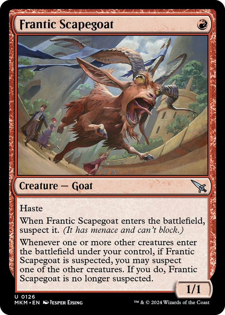 Frantic Scapegoat [Murders at Karlov Manor] - Magic: The Gathering - Card Brawlers | Quebec | Canada |
