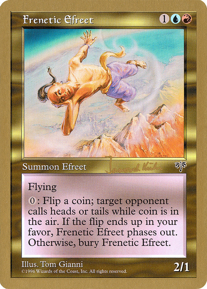 Frenetic Efreet (Janosch Kuhn) [World Championship Decks 1997] - Magic: The Gathering - Card Brawlers | Quebec | Canada |