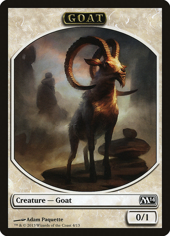 Goat Token [Magic 2014 Tokens] - Magic: The Gathering - Card Brawlers | Quebec | Canada |