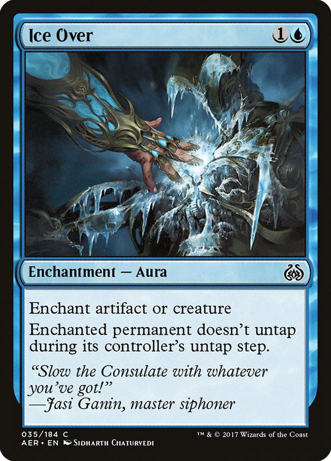 Ice Over [Aether Revolt] - Magic: The Gathering - Card Brawlers | Quebec | Canada |