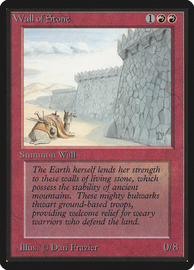 Wall of Stone [Beta Edition] - Magic: The Gathering - Card Brawlers | Quebec | Canada |