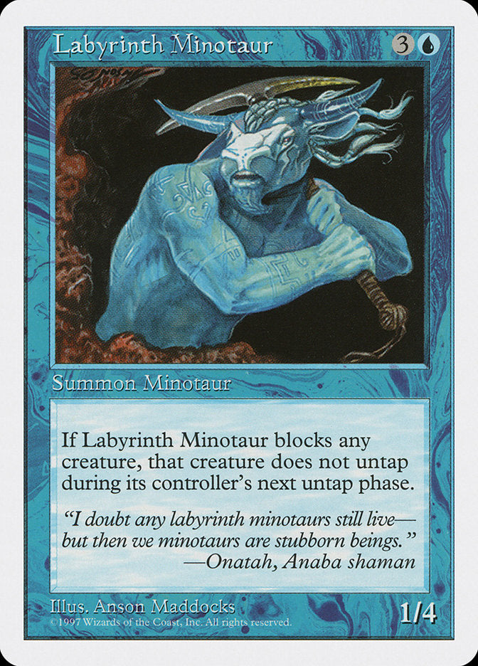 Labyrinth Minotaur [Fifth Edition] - Magic: The Gathering - Card Brawlers | Quebec | Canada |