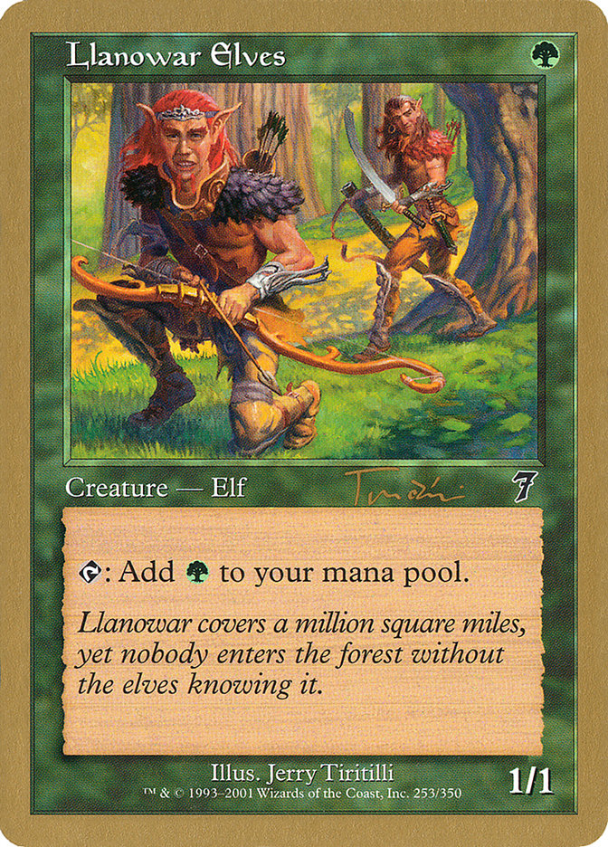 Llanowar Elves (Jan Tomcani) [World Championship Decks 2001] - Magic: The Gathering - Card Brawlers | Quebec | Canada |