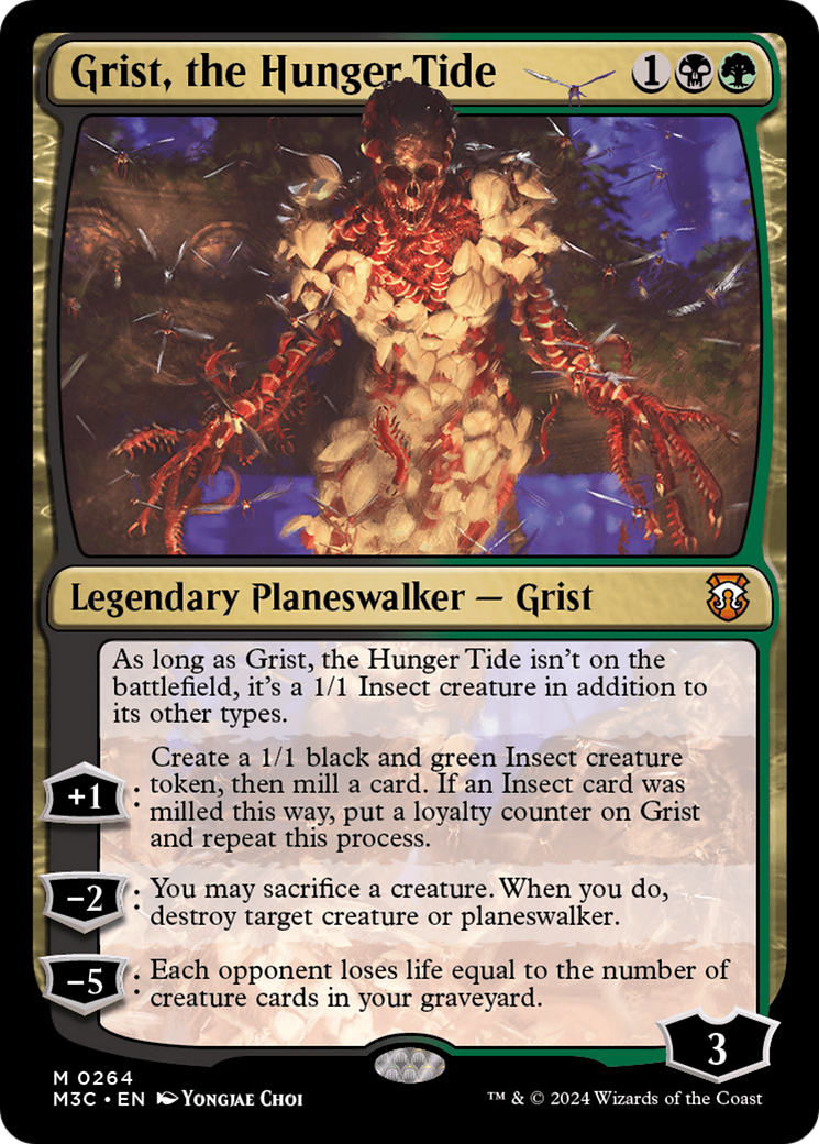 Grist, the Hunger Tide [Modern Horizons 3 Commander] - Magic: The Gathering - Card Brawlers | Quebec | Canada |