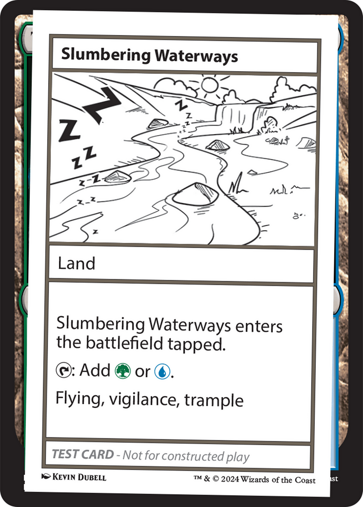Slumbering Waterways [Mystery Booster 2 Playtest Cards] - Magic: The Gathering - Card Brawlers | Quebec | Canada |