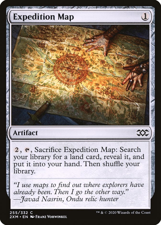 Expedition Map [Double Masters] - Magic: The Gathering - Card Brawlers | Quebec | Canada |